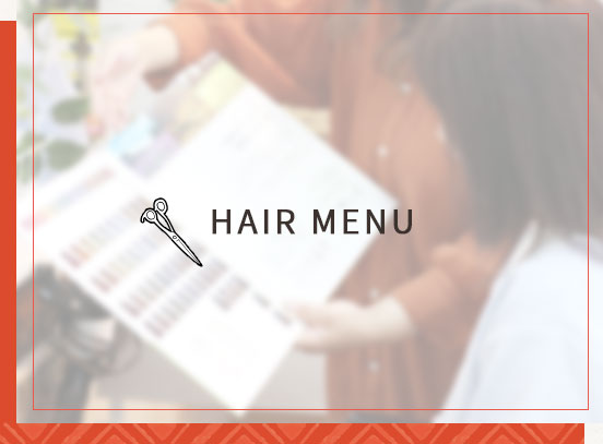 HAIR MENU